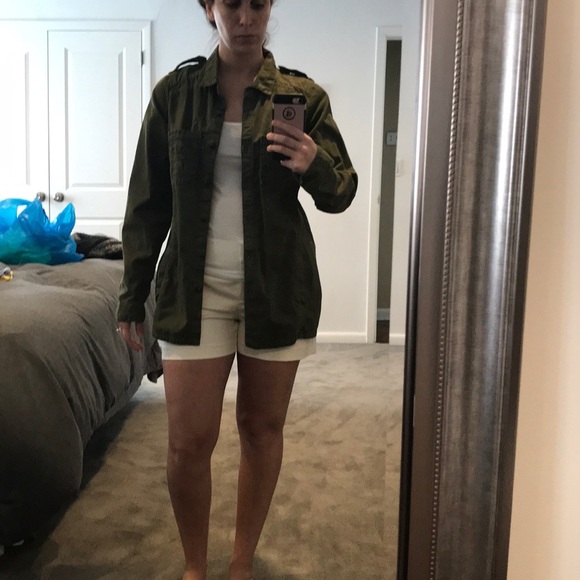 Zara Olive Green Jacket - Picture 1 of 2